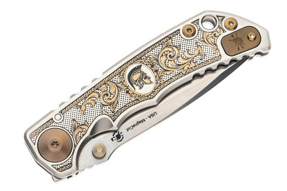 Spartan Blades Harsey Folder MagnaCut - Flourishes - 2023 Special Edition -SF5FLRISHS
