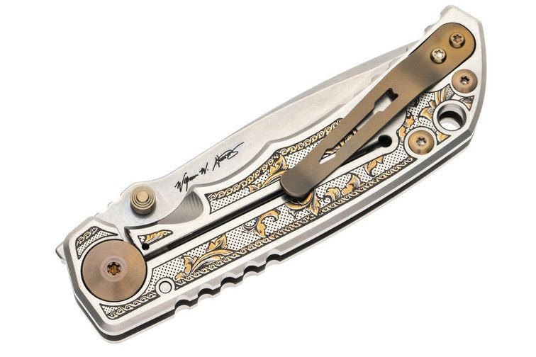 Spartan Blades Harsey Folder MagnaCut - Flourishes - 2023 Special Edition -SF5FLRISHS