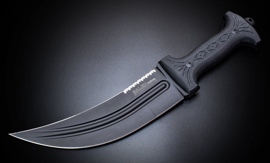 SALEH KHANJAR FIXED KNIFE-BLACK