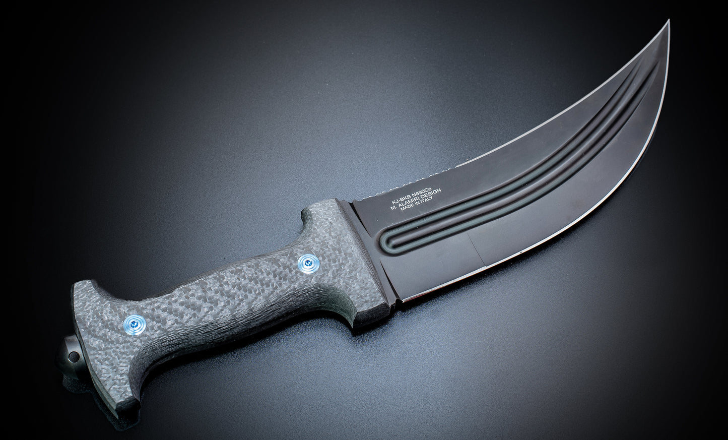 SALEH KHANJAR FIXED KNIFE CARBON FIBER