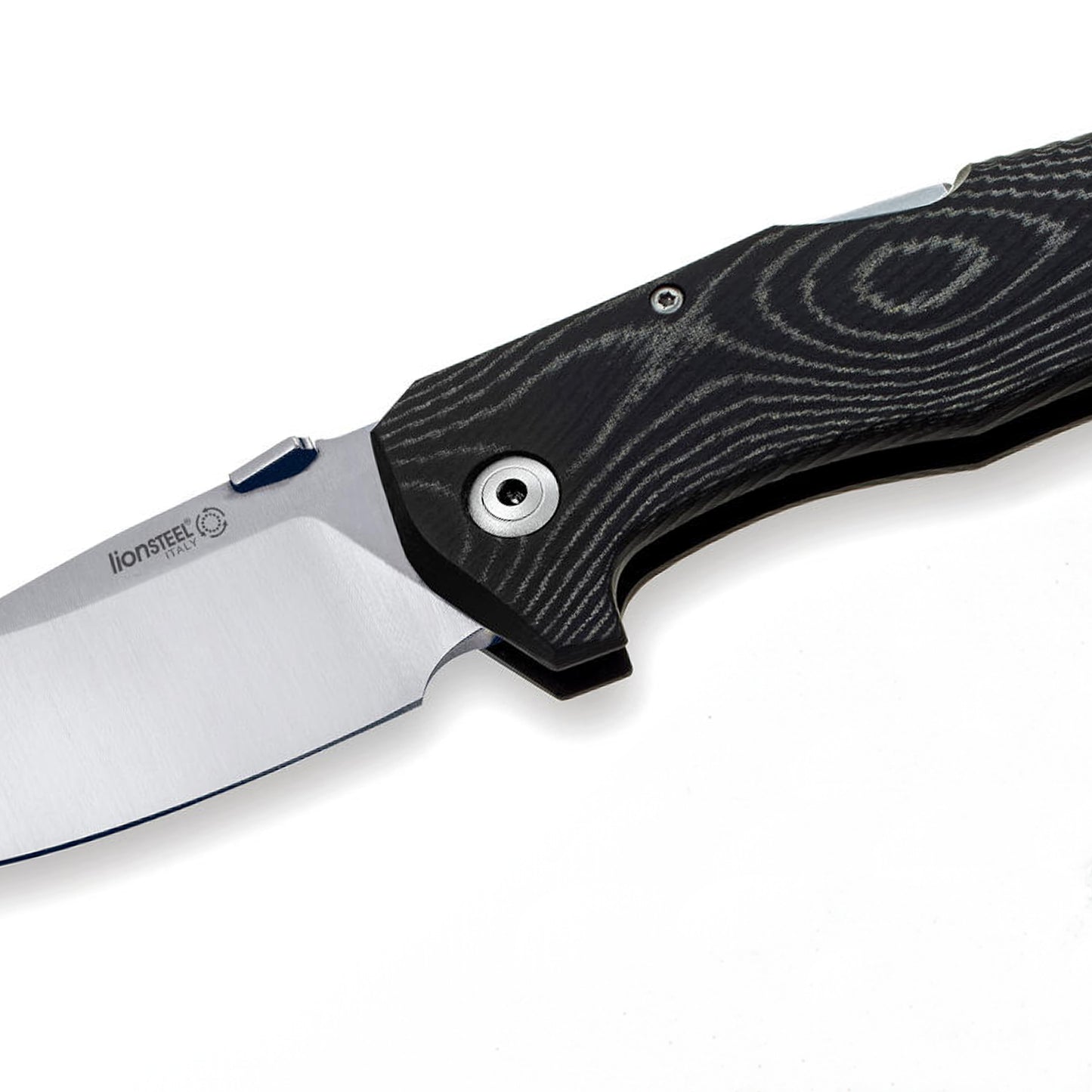 LIONSTEEL | TM1 Micarta - Micarta Handle, Satin blade | TM1 MS