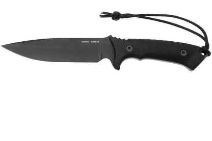 Spartan Blades Harsey Difensa SB19BKBKKYBK Black, Black Micarta, survival knife, kydex sheath (Copy)