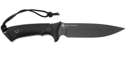 Spartan Blades Harsey Difensa SB19BKBKKYBK Black, Black Micarta, survival knife, kydex sheath (Copy)
