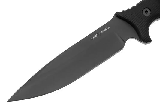 Spartan Blades Harsey Difensa SB19BKBKKYBK Black, Black Micarta, survival knife, kydex sheath (Copy)