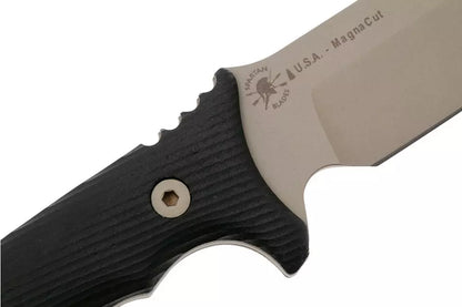 Spartan Blades Harsey Difensa SB19DEBKKYTN Flat Dark Earth, Black Micarta, survival knife, kydex sheath