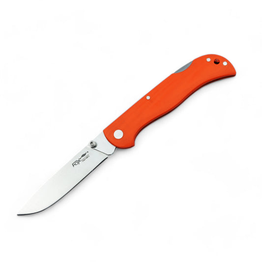 FOX | KNIVES | SANDVIK |  ORENGE G10 | FX- 500 O