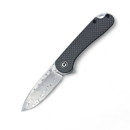 CIVIVI | Elementum Flipper Knife Carbon Fiber & G10 Handle | C907DS