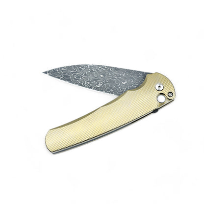 Pro-Tech | Knives | 2023 Malibu | Damascus | 2023 004 VF