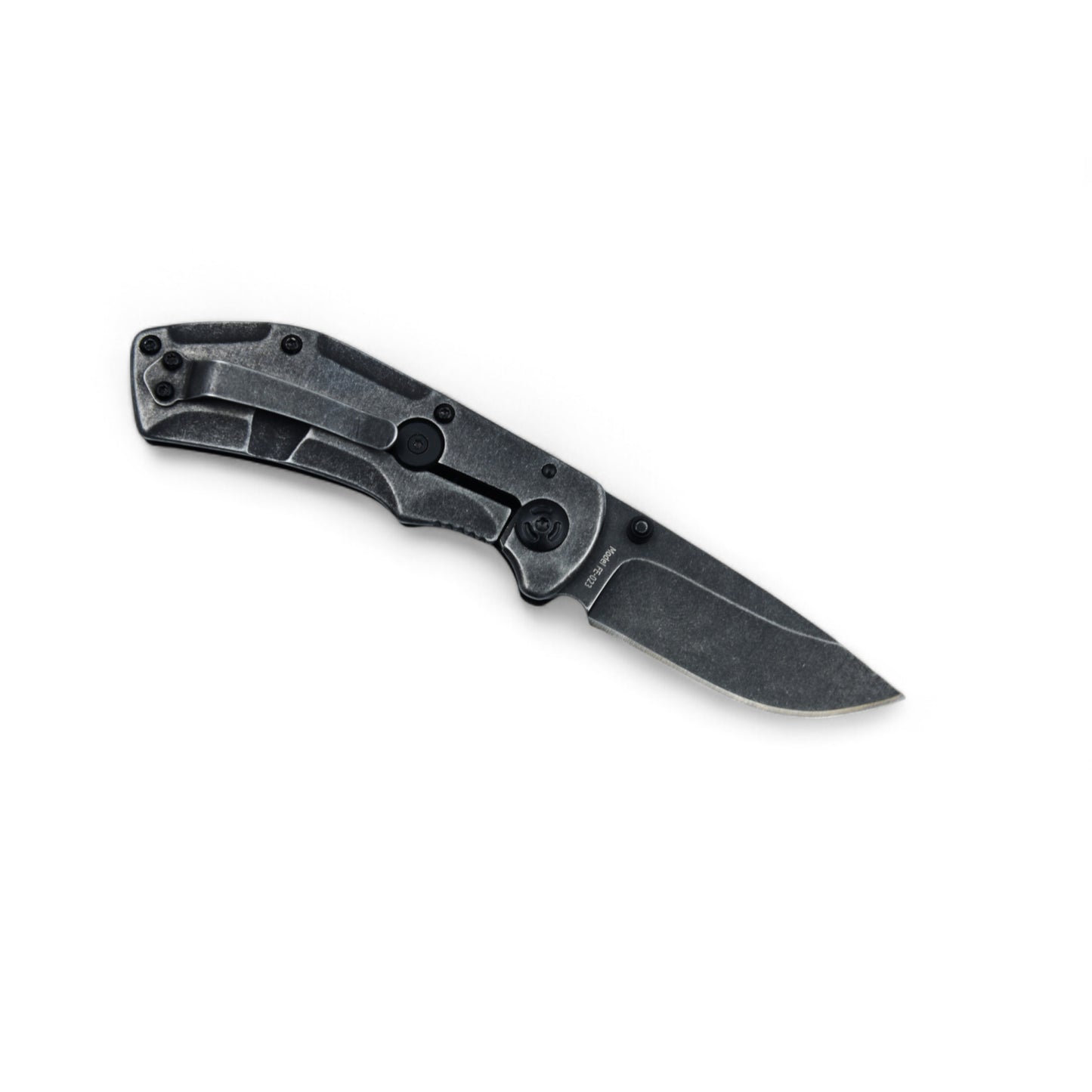 FOX | Knives | Edge Pop Smoke | Black G10 | Stonewashed | FE-023