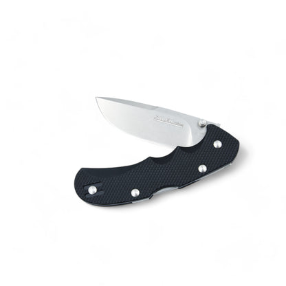 SALEH KNIVES | KNIFE | FOLDING | STW | BLACK | M398 | TAM-1704 BSW