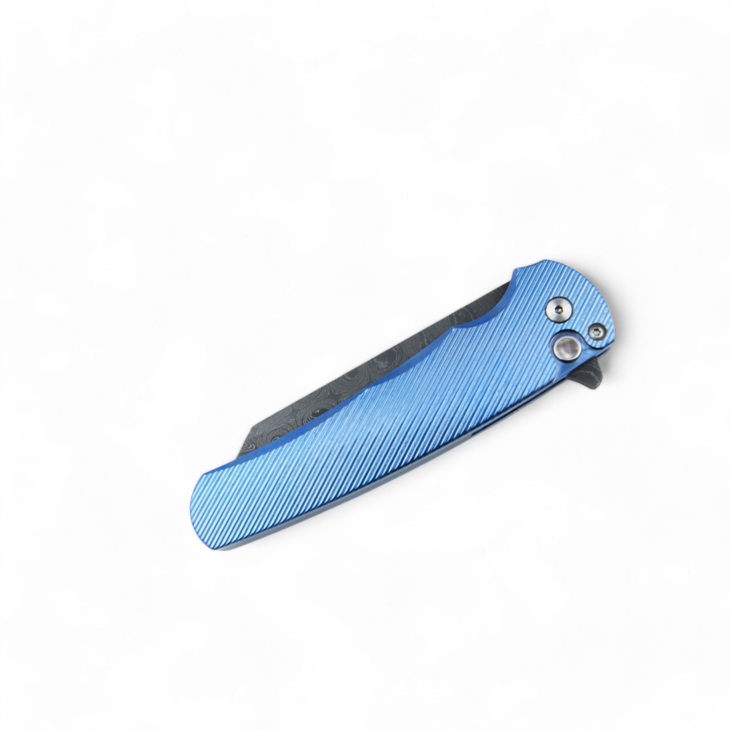 Pro-Tech | Knife | 5242 | Malibu | Titanium Custom | 5242 Malibu BLUE