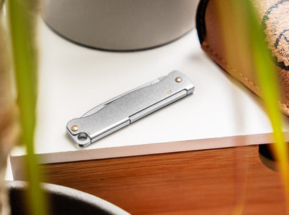 Boker Plus Atlas Mini Pocket Knife 12C27 Slipjoint (01BP0024)