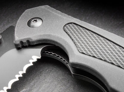 Boker Plus Gemini NGA Assisted BK Serrated Folding Knife D2 (01BO506)