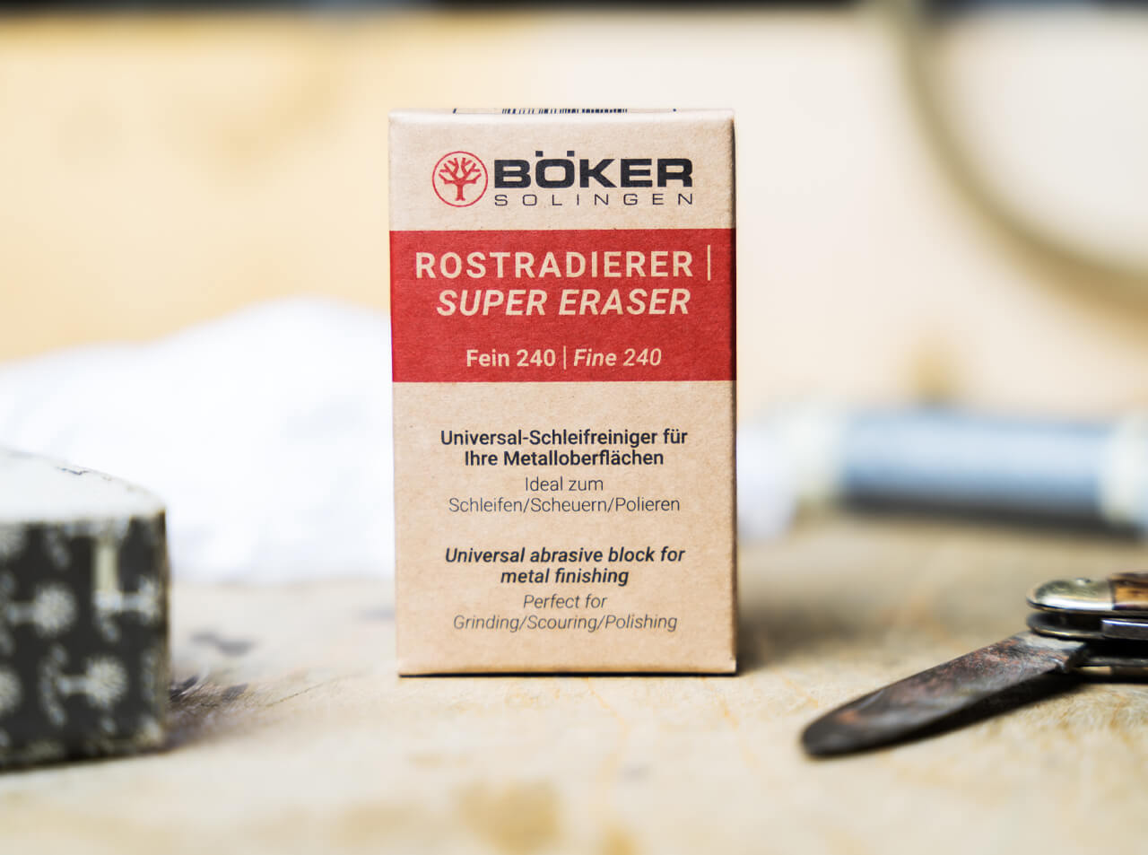 Boker Super Eraser Rust & Metal Cleaning Block (09BO304)