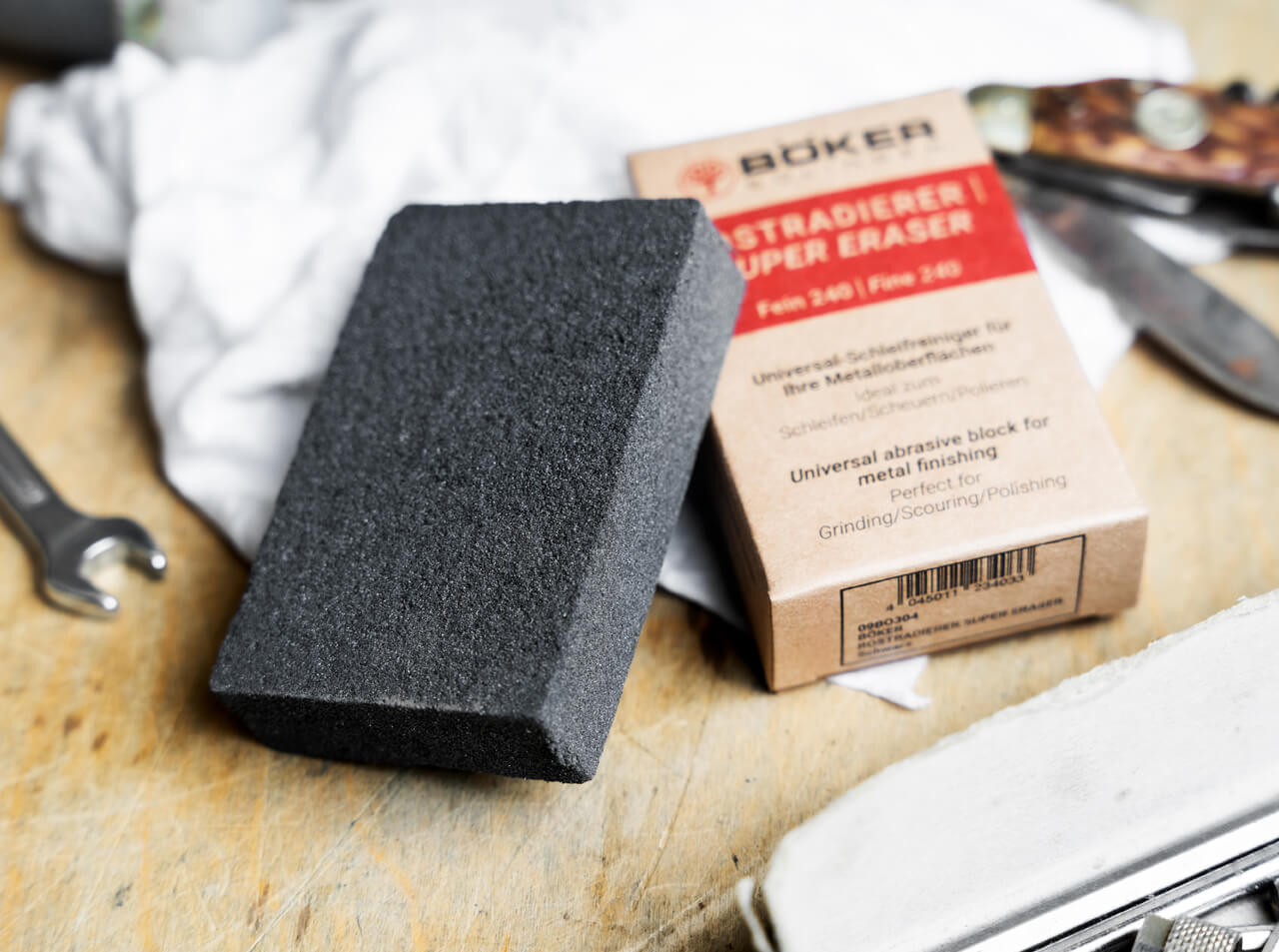 Boker Super Eraser Rust & Metal Cleaning Block (09BO304)