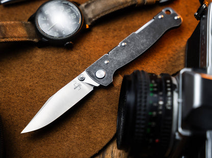 Boker Plus Atlas Clippoint TS Folding Knife D2 Stainless Steel (01BP0065)