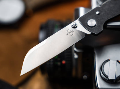 Boker Plus Atlas Sheepsfoot TS Folding Knife D2 Stainless Steel (01BP0066)