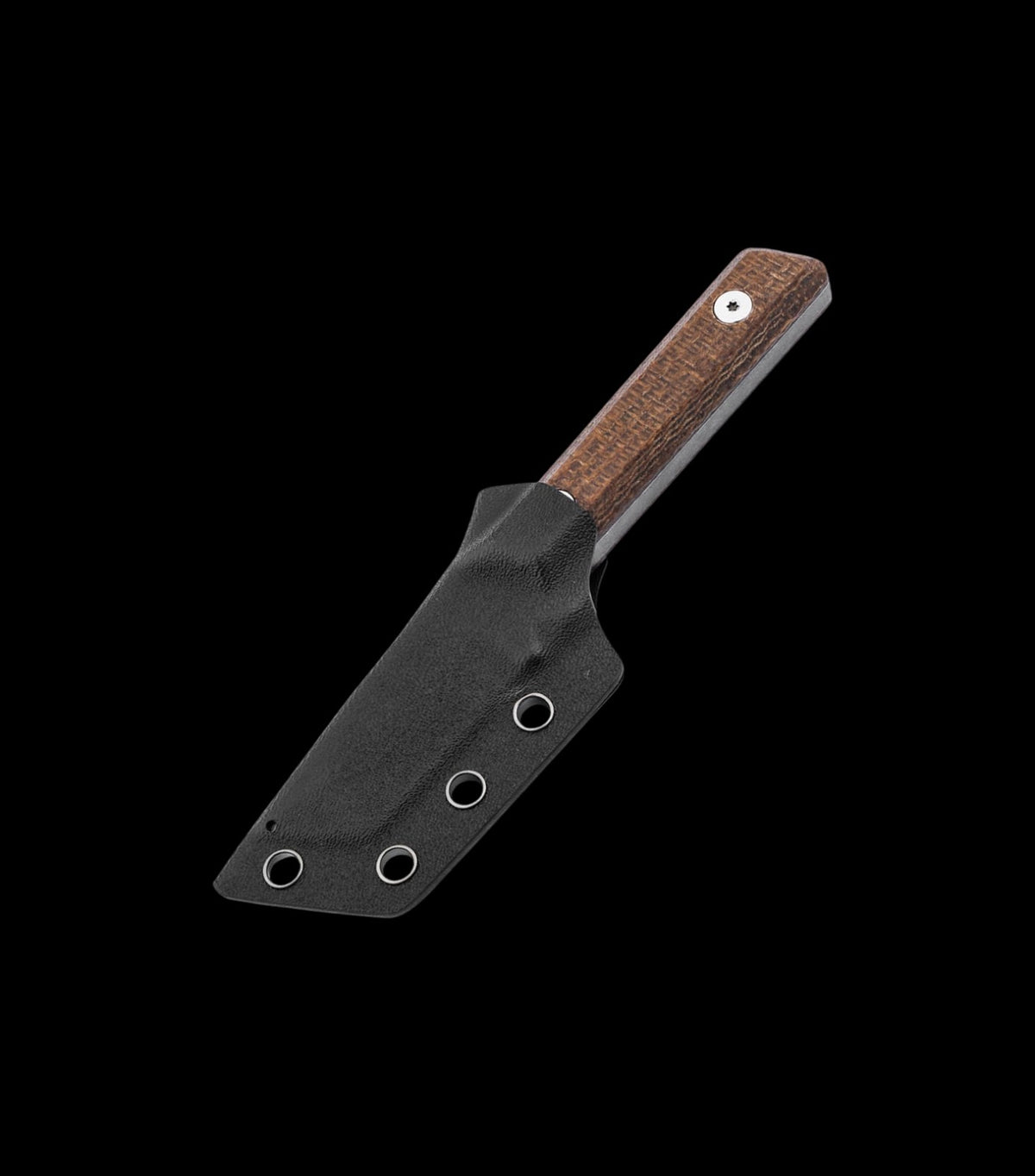 Boker Plus Thicker Clipper Fixed Blade Knife D2 Micarta (02BO601)
