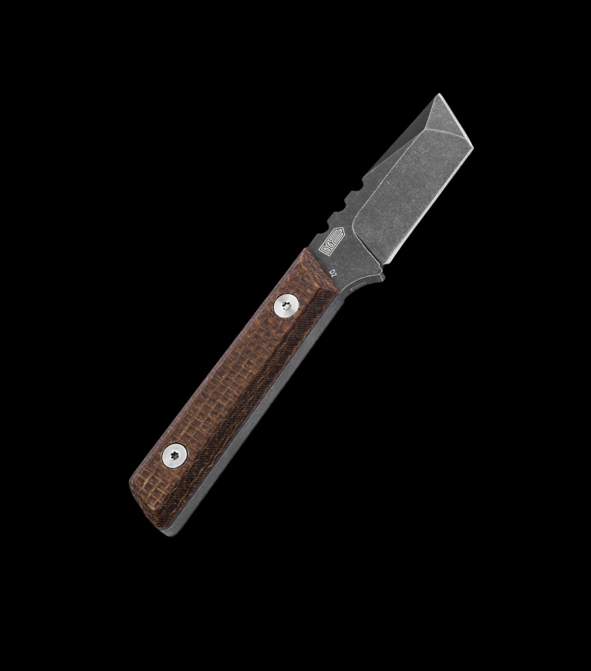 Boker Plus Thicker Clipper Fixed Blade Knife D2 Micarta (02BO601)