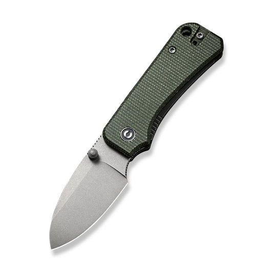 CIVIVI | Baby Banter Thumb Stud Knife Micarta Handle | C19068SB-1