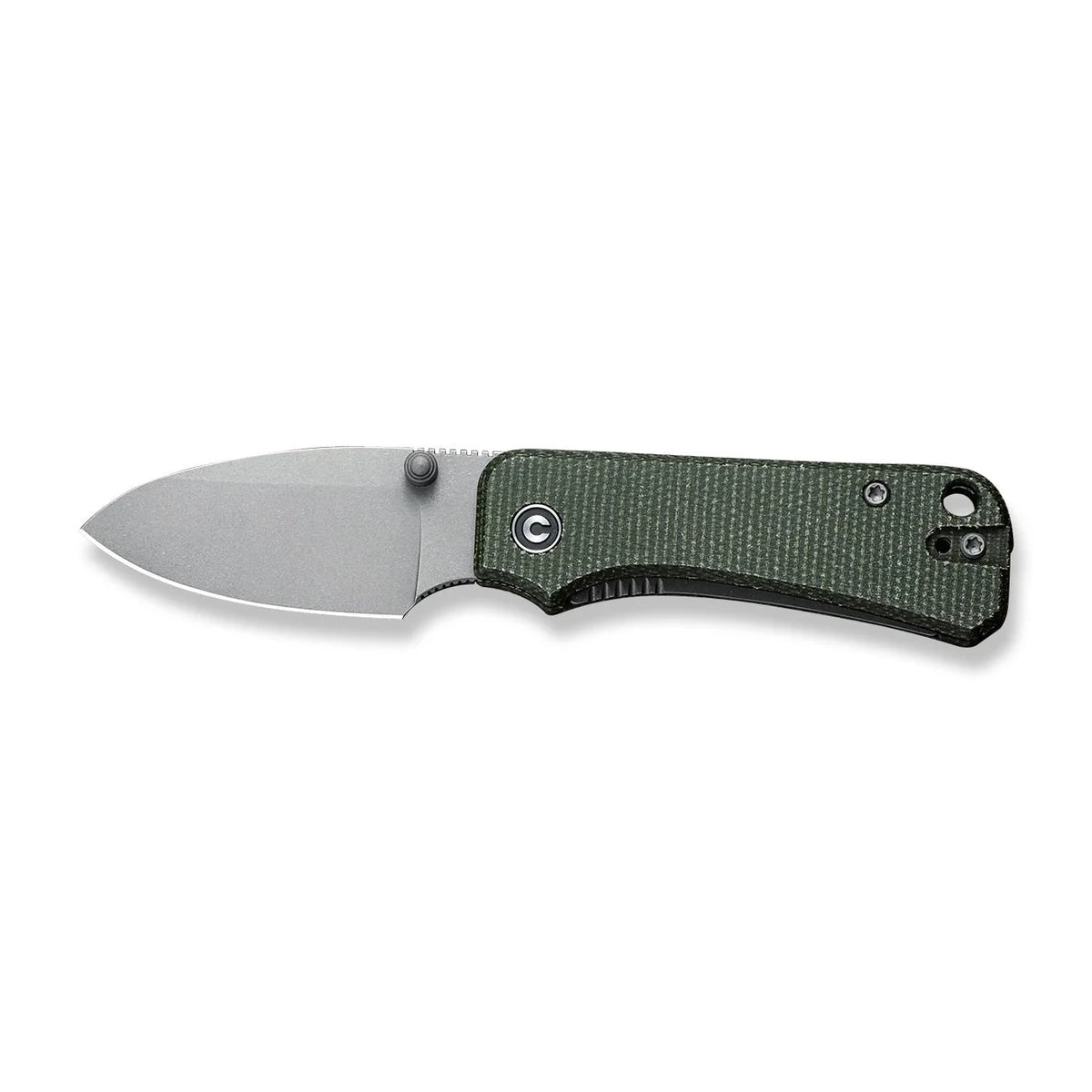 CIVIVI | Baby Banter Thumb Stud Knife Micarta Handle | C19068SB-1