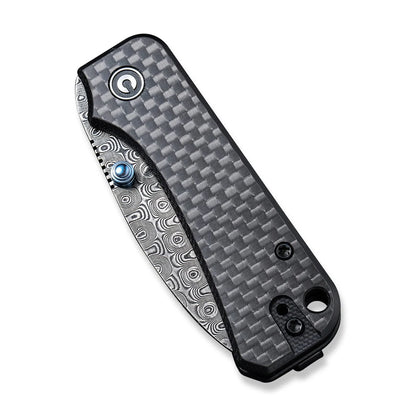 CIVIVI | Baby Banter Thumb Stud Knife Carbon Fiber & G10 Handle | C19068S-DS1