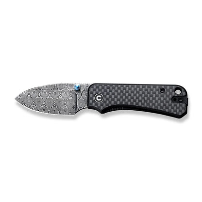 CIVIVI | Baby Banter Thumb Stud Knife Carbon Fiber & G10 Handle | C19068S-DS1