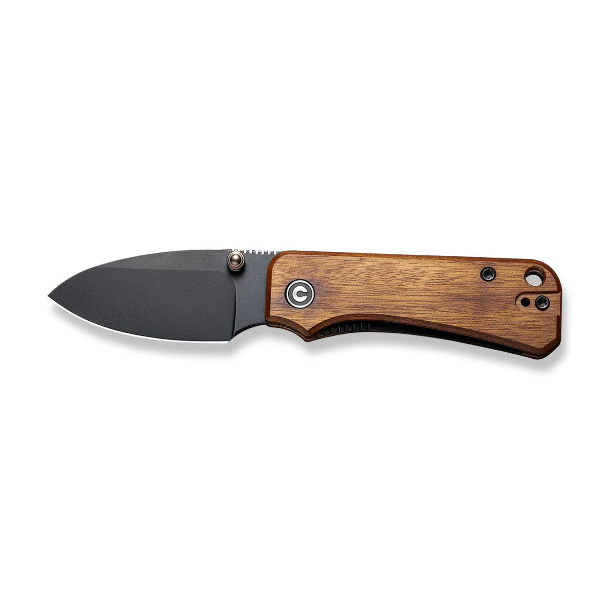 CIVIVI | Baby Banter Thumb Stud Knife Wood Handle | C19068SB-2