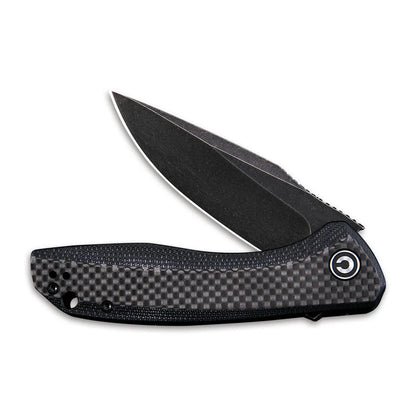 CIVIVI | Baklash Flipper Knife G10 & Carbon Fiber Handle | C801I