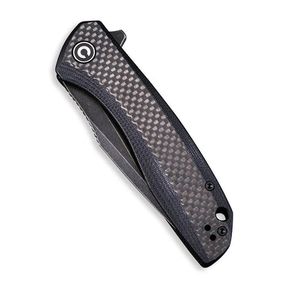 CIVIVI | Baklash Flipper Knife G10 & Carbon Fiber Handle | C801I