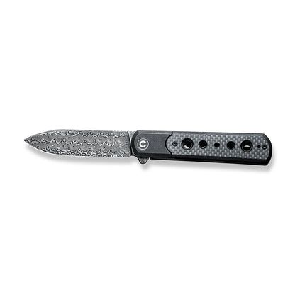 CIVIVI | Banneret Flipper Knife Stainless Steel & G10 & Carbon Fiber Handle | C20040D-DS1