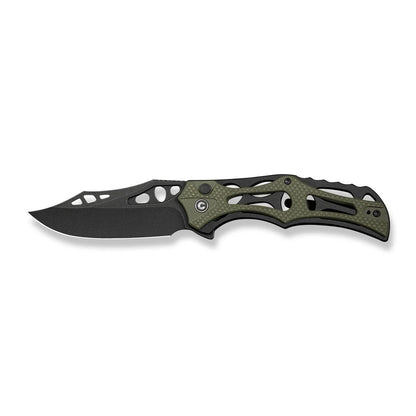 CIVIVI | Biophase Flipper & Button Lock Knife Aluminum & G10 Handle | C23083C-2