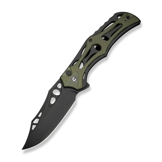 CIVIVI | Biophase Flipper & Button Lock Knife Aluminum & G10 Handle | C23083C-2