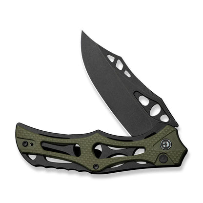 CIVIVI | Biophase Flipper & Button Lock Knife Aluminum & G10 Handle | C23083C-2