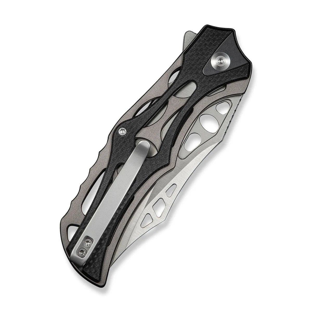 CIVIVI | Biophase Flipper & Button Lock Knife Aluminum & G10 Handle | C23083C-3