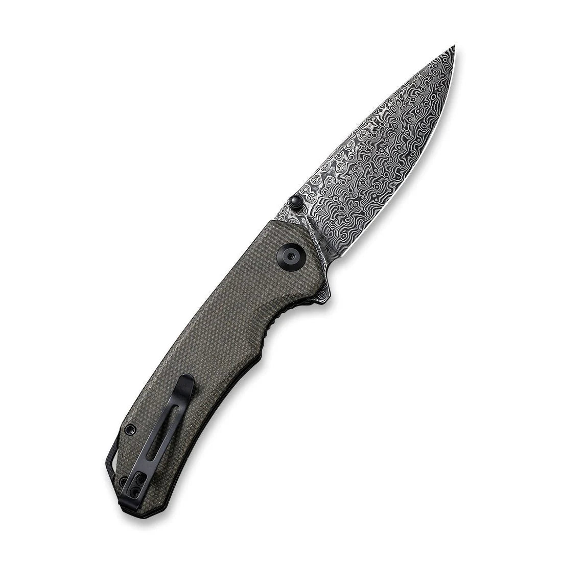 CIVIVI | Brazen Flipper & Thumb Stud Knife Micarta Handle | C2102DS-3