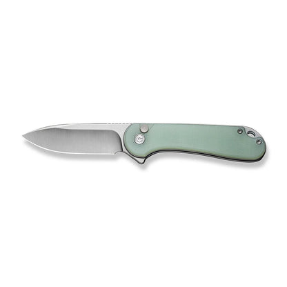 CIVIVI | Button Lock Elementum II Flipper Knife G10 Handle | C18062P-2