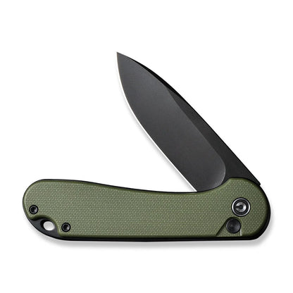 CIVIVI | Button Lock Elementum II | Flipper Knife G10 Handle | C18062P-3