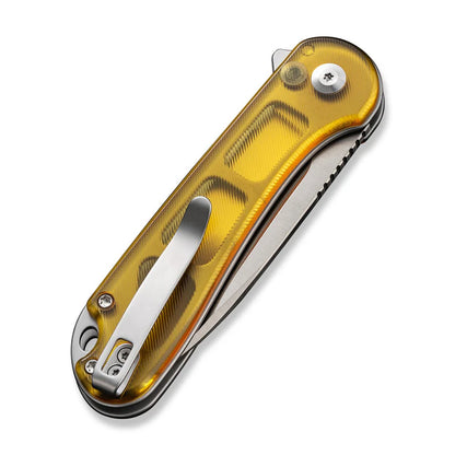 CIVIVI Button Lock Elementum II Flipper Knife Ultem Handle (2.96" Nitro-V Blade) C18062P-7