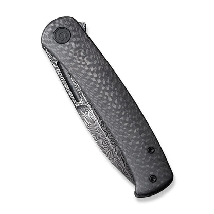 CIVIVI | Caetus Flipper Knife Carbon Fiber Handle | DS Blade | C21025C-DS1