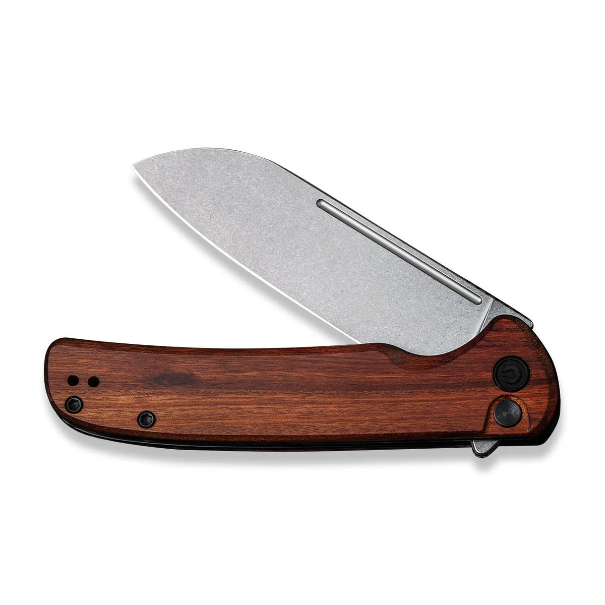 CIVIVI | Chevalier Flipper & Button Lock Knife Wood Handle | C20022-3