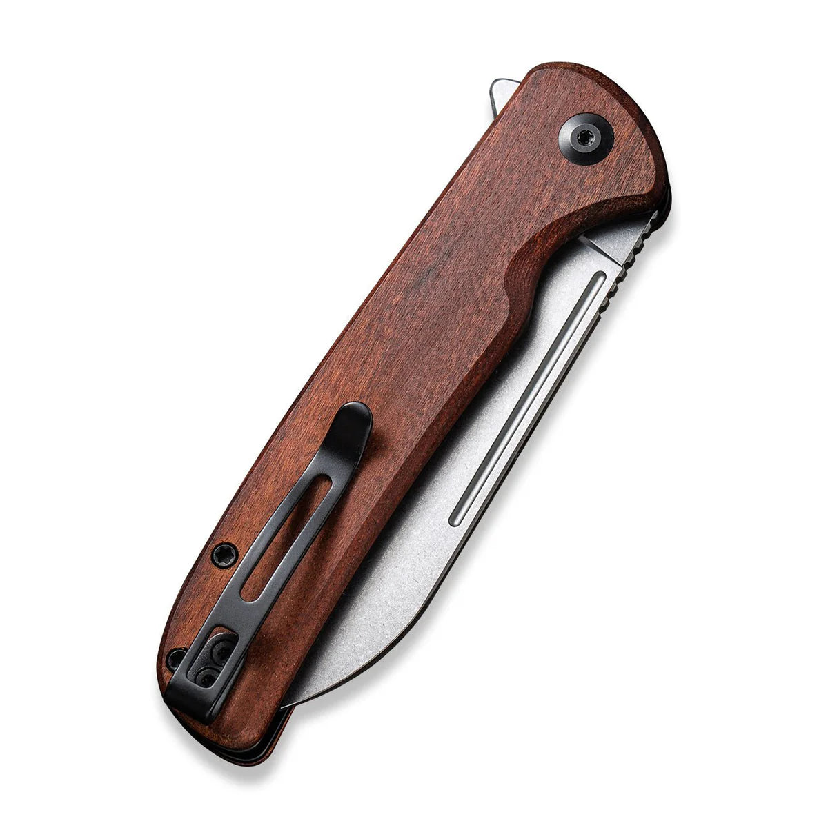 CIVIVI | Chevalier Flipper & Button Lock Knife Wood Handle | C20022-3