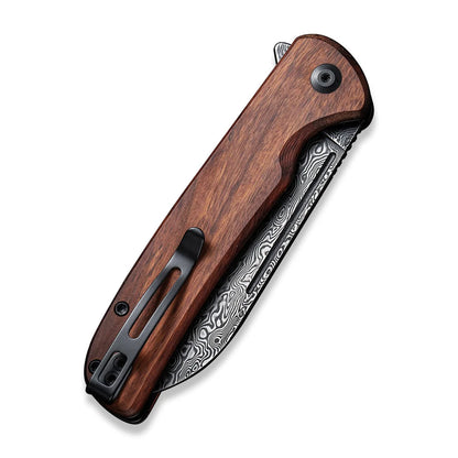 CIVIVI | Chevalier Flipper & Button Lock Knife Wood Handle | C20022-DS1