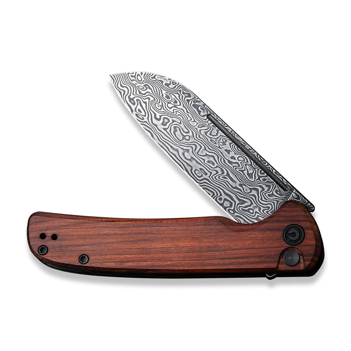 CIVIVI | Chevalier Flipper & Button Lock Knife Wood Handle | C20022-DS1