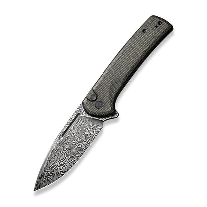 CIVIVI | Conspirator Flipper & Button Lock Knife Micarta Handle | C21006-DS1