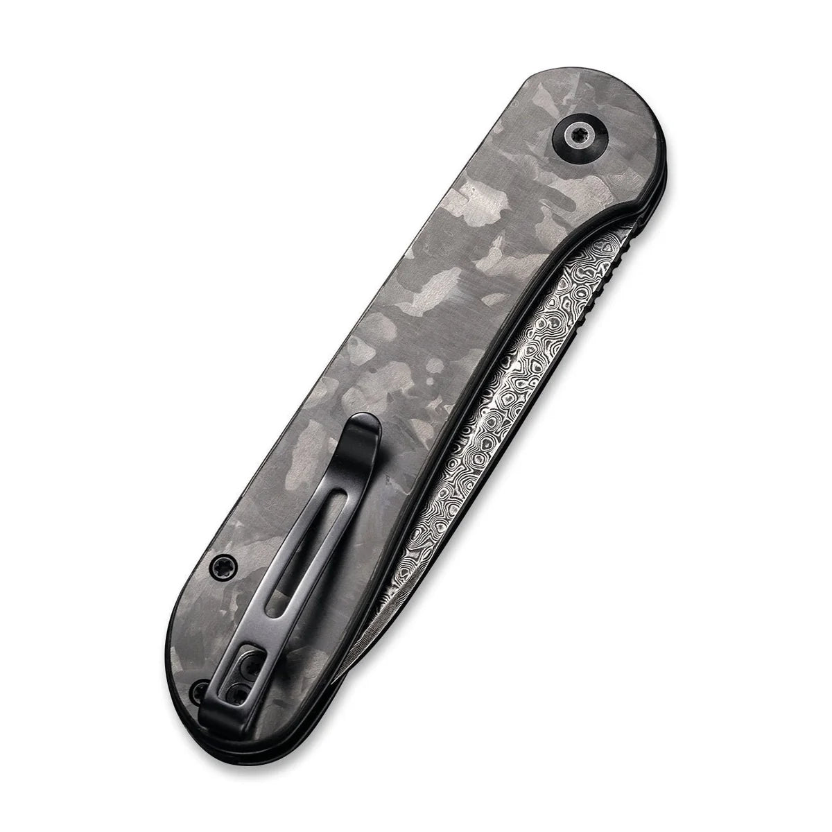 CIVIVI | Button Lock Elementum Pocket Knife Carbon Fiber Handle | C2103DS-3