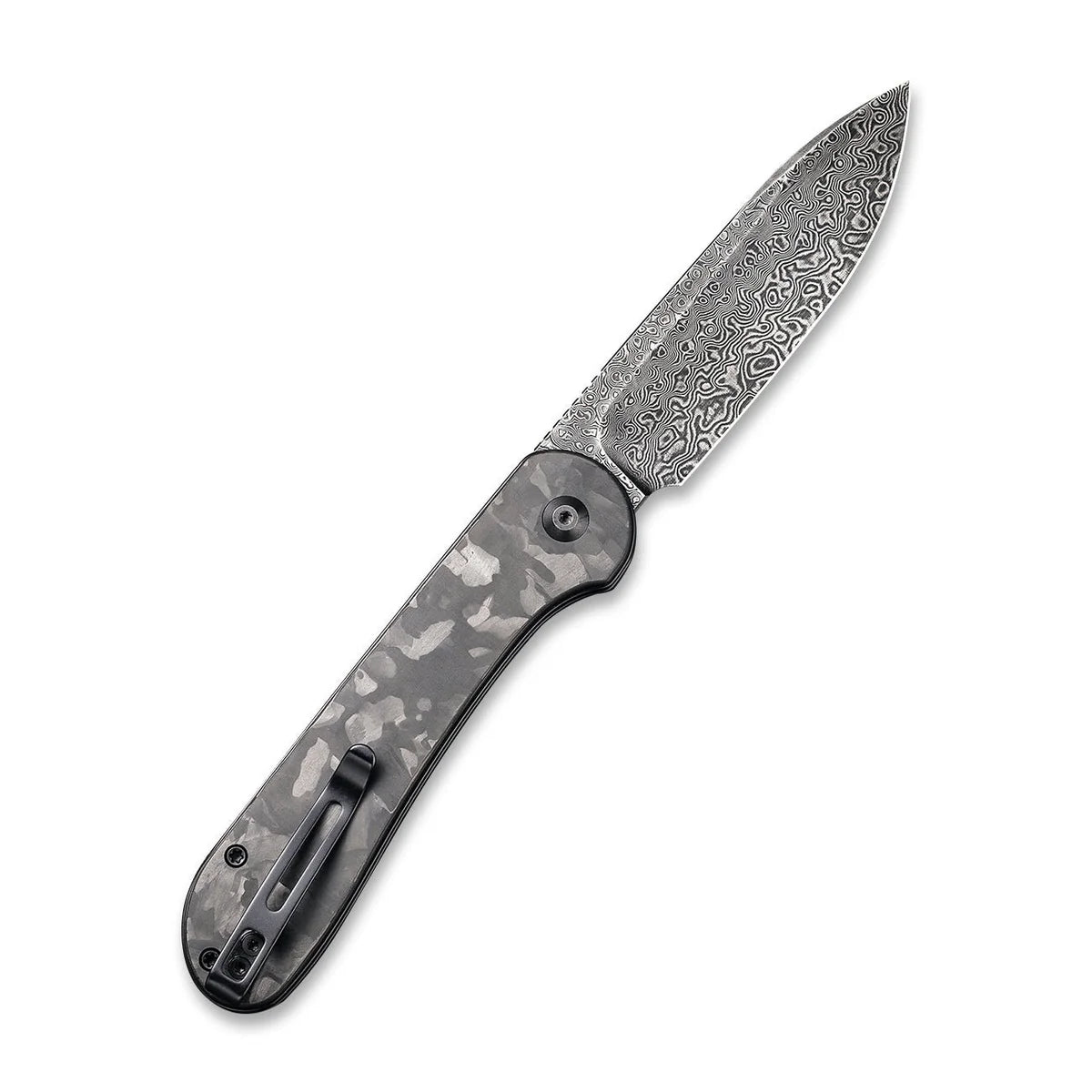 CIVIVI | Button Lock Elementum Pocket Knife Carbon Fiber Handle | C2103DS-3