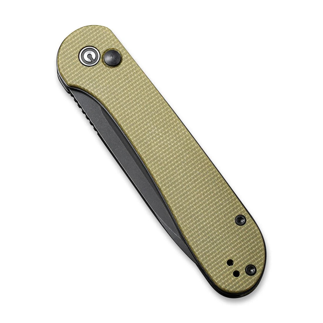 CIVIVI | Button Lock Elementum Pocket Knife Micarta Handle | C2103B