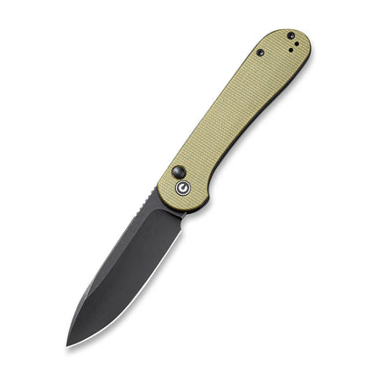 CIVIVI | Button Lock Elementum Pocket Knife Micarta Handle | C2103B