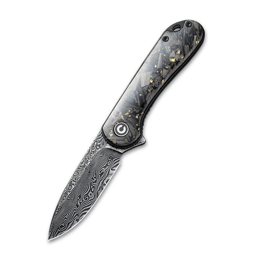 CIVIVI | Elementum Flipper Knife Carbon Fiber Handle | C907C-DS1